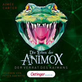 Hörbuch Die Erben der Animox 4. Der Verrat des Kaimans  - Autor Aimée Carter   - gelesen von Peter Kaempfe