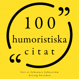 Hörbuch 100 humoristiska citat  - Autor Albert Einstein   - gelesen von Johannes Johnström