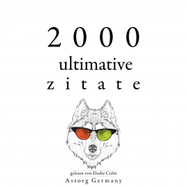 Hörbuch 2000 ultimative Zitate  - Autor Albert Einstein   - gelesen von Elodie Colin