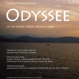 Hörbuch Homer Bärndütsch: Odyssee  - Autor Albert Meyer   - gelesen von Theophil Spoerri