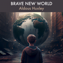 Hörbuch Brave New World  - Autor Aldous Huxley   - gelesen von Peter Coates