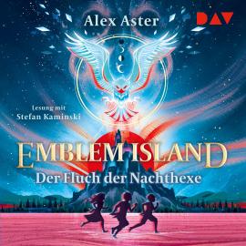 Hörbuch Der Fluch der Nachthexe - Emblem Island, Band 1 (Ungekürzt)  - Autor Alex Aster   - gelesen von Schauspielergruppe