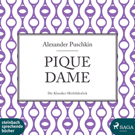 Hörbuch Pique Dame  - Autor Alexander Puschkin   - gelesen von Friedrich Schoenfelder