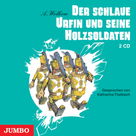Hörbuch Der schlaue Urfin und seine Holzsoldaten  - Autor Alexander Wolkow   - gelesen von Katharina Thalbach