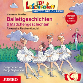 Hörbuch Lesepiraten. Balletgeschichten und Mädchengeschichten  - Autor Alexandra Fischer-Hunold   - gelesen von Sonja Szylowicki