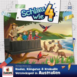 Hörbuch Folge 22: Koalas, Kängurus und Krokodile - Versteckspiel in Australien  - Autor Alexandra Frank  