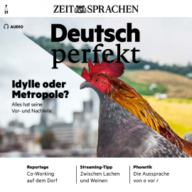Hörbuch Deutsch lernen Audio - Idylle oder Metropole?  - Autor Alia Begisheva   - gelesen von Katja Amberger