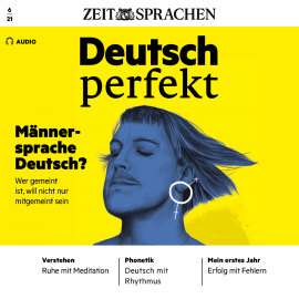 Hörbuch Deutsch lernen Audio - Männersprache Deutsch?  - Autor Alia Begisheva   - gelesen von Katja Amberger