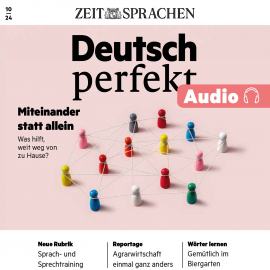 Hörbuch Deutsch lernen Audio – Miteinander statt allein  - Autor Alia Begisheva   - gelesen von Katja Amberger