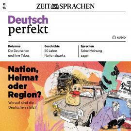 Hörbuch Deutsch lernen Audio - Nation, Heimat oder Region?  - Autor Alia Begisheva   - gelesen von Katja Amberger