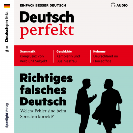 Hörbuch Deutsch lernen Audio - Richtiges falsches Deutsch  - Autor Alia Begisheva   - gelesen von Katja Amberger