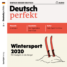 Hörbuch Deutsch lernen Audio - Wintersport 2020  - Autor Alia Begisheva   - gelesen von Katja Amberger