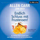 Hörbuch Endlich Schluss mit Frustessen!  - Autor Allen Carr   - gelesen von Simon Diez