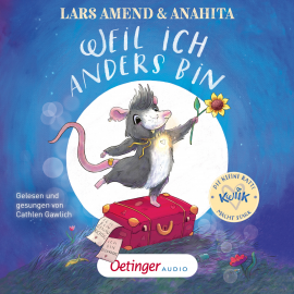 Hörbuch Die kleine Ratte Kwiik. Weil ich anders bin  - Autor Anahita   - gelesen von Schauspielergruppe