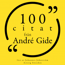 Hörbuch 100 citat från André Gide  - Autor André Gide   - gelesen von Johannes Johnström