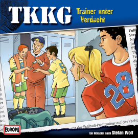Hörbuch TKKG - Folge 158: Trainer unter Verdacht  - Autor André Kussmaul  