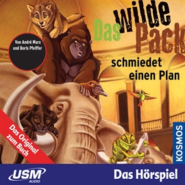 Hörbuch Das wilde Pack schmiedet einen Plan (Das wilde Pack 2)  - Autor André Marx;Boris Pfeiffer   - gelesen von Schauspielergruppe