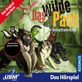 Hörbuch Das wilde Pack im Schattenreich (Das wilde Pack 8)  - Autor André Marx;Boris Pfeiffer   - gelesen von Schauspielergruppe