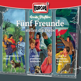 Hörbuch 3er-Box: Fünf Freunde stellen die Diebe  - Autor André Minninger   - gelesen von Fünf Freunde.