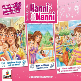 Hörbuch 3er-Box: Hanni und Nanni sind immer dabei (Folgen 65-67)  - Autor André Minninger   - gelesen von Hanni und Nanni.