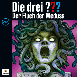 Hörbuch Die drei ??? – Folge 213: Der Fluch der Medusa  - Autor André Minninger  