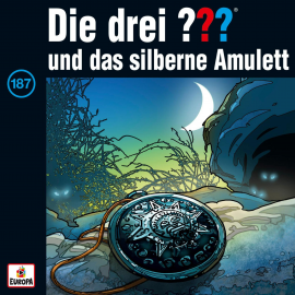 Hörbuch Folge 187: Die drei ??? und das silberne Amulett  - Autor André Minninger   - gelesen von N.N.