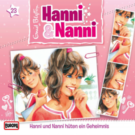 Hörbuch Folge 23: Hanni und Nanni hüten ein Geheimnis  - Autor André Minninger  