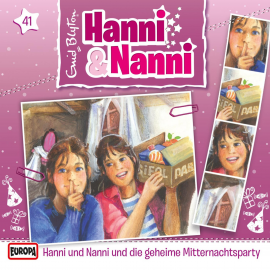Hörbuch Folge 41: Hanni und Nanni und die geheime Mitternachtsparty  - Autor André Minninger   - gelesen von Hanni und Nanni.