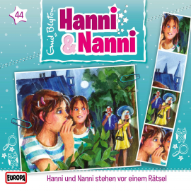 Hörbuch Folge 44: Hanni und Nanni stehen vor einem Rätsel  - Autor André Minninger   - gelesen von Hanni und Nanni.