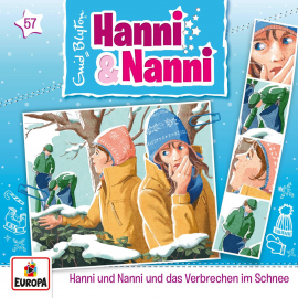 Hörbuch Folge 57: Hanni und Nanni und das Verbrechen im Schnee  - Autor André Minninger   - gelesen von Hanni und Nanni.