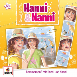 Hörbuch Folge 58: Sommerspaß mit Hanni und Nanni  - Autor André Minninger   - gelesen von Hanni und Nanni.