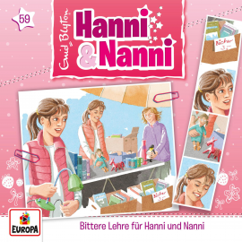 Hörbuch Folge 59: Bittere Lehre für Hanni und Nanni  - Autor André Minninger  