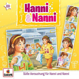 Hörbuch Folge 69: Süße Versuchung für Hanni und Nanni  - Autor André Minninger  