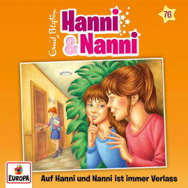 Hörbuch Folge 76: Auf Hanni und Nanni ist immer Verlass  - Autor André Minninger   - gelesen von Schauspielergruppe