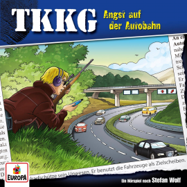 Hörbuch TKKG - Folge 102: Angst auf der Autobahn  - Autor André Minninger  