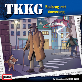 Hörbuch TKKG - Folge 138: Raubzug mit Bumerang  - Autor André Minninger  