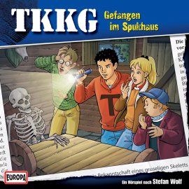 Hörbuch TKKG - Folge 155: Gefangen im Spukhaus  - Autor André Minninger  
