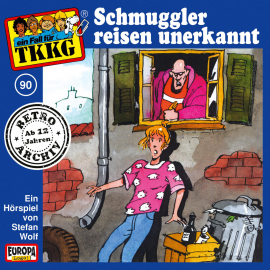 Hörbuch TKKG - Folge 90: Schmuggler reisen unerkannt  - Autor André Minninger   - gelesen von N.N.