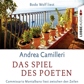 Hörbuch Das Spiel des Poeten - Commissario Montalbano liest zwischen den Zeilen  - Autor Andrea Camilleri   - gelesen von Andrea Camilleri