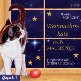 Hörbuch Weihnachtskatz und Mausespeck  - Autor Andrea Schacht   - gelesen von Stephan Schad