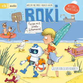 Hörbuch ROKI – Ferien mit Schatz-Schlamassel  - Autor Andreas Hüging   - gelesen von Oliver Rohrbeck