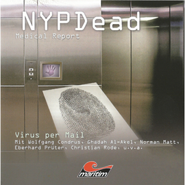Hörbuch Virus per Mail (NYPDead - Medical Report 4)  - Autor Andreas Masuth   - gelesen von Schauspielergruppe
