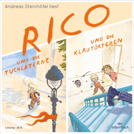 Hörbuch Rico und die Tuchlaterne und Rico und die Klautörtchen  - Autor Andreas Steinhöfel   - gelesen von Andreas Steinhöfel