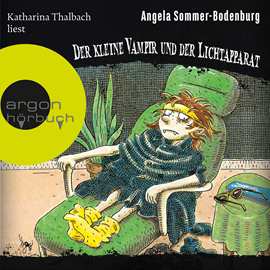 Hörbuch Der kleine Vampir und der Lichtapparat - Der kleine Vampir, Band 11 (Ungekürzt)  - Autor Angela Sommer-Bodenburg   - gelesen von Katharina Thalbach