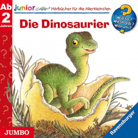 Hörbuch Wieso? Weshalb? Warum? junior. Die Dinosaurier  - Autor Angela Weinhold   - gelesen von Schauspielergruppe