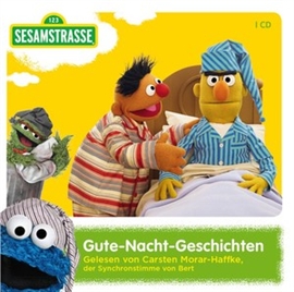 Hörbuch Sesamstraße Gute-Nacht-Geschichten  - Autor Angelika Paetow;Maren von Klitzing   - gelesen von Carsten Morar-Haffke