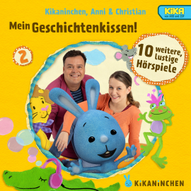 Hörbuch 02: Mein Geschichtenkissen! Mehr lustige Hörspiele  - Autor Anke Klemm   - gelesen von Schauspielergruppe