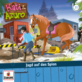 Hörbuch Folge 21: Jagd auf den Spion  - Autor Anna Benzing   - gelesen von Kati Azuro.