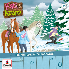 Hörbuch Folge 25: Ein Monster im Schneewald  - Autor Anna Benzing   - gelesen von Kati Azuro.