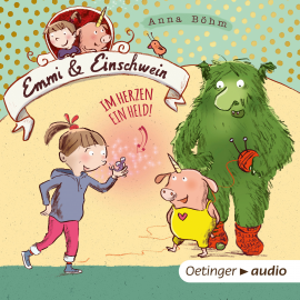 Hörbuch Emmi und Einschwein 2. Im Herzen ein Held  - Autor Anna Böhm   - gelesen von Anna Schudt